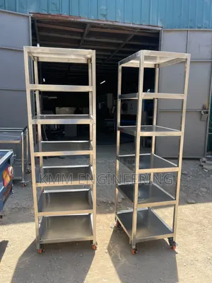 4-Tier Stainless Steel Storage Rack
