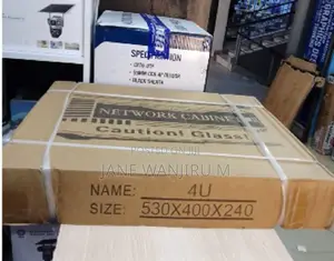 Premium 4U Network Cabinet – Secure Equipment Protection