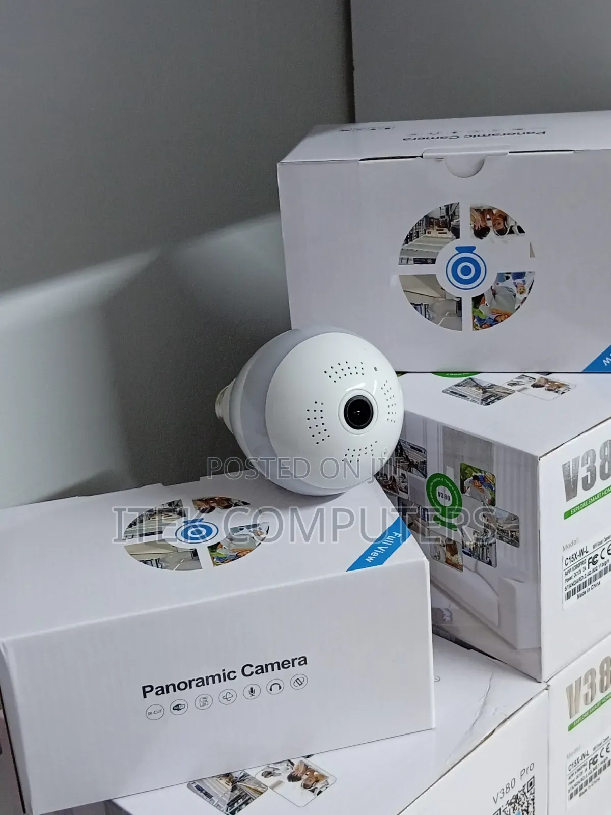 V380 Pro Smart WiFi Bulb Camera for Reliable Home Security