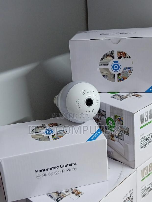 V380 Pro Smart WiFi Bulb Camera for Reliable Home Security - main view
