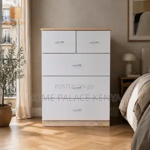 Chest of Drawers; Modern Wooden Chest of Drawers for Bedroom Storage