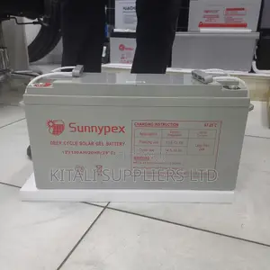 Sunnypex 12V 150Ah Solar Gel Battery – Reliable Solar Energy Storage