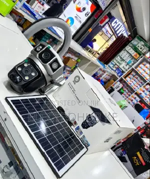 V380 4G Solar Powered Outdoor CCTV With Smart Lighting