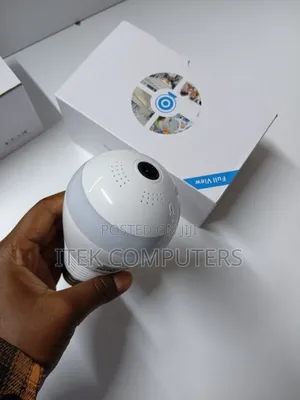 V380 Pro WiFi Bulb Camera for Small Business Indoor Protection