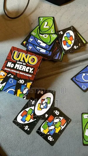 Uno No Mercy Card for Adults a Portable Card
