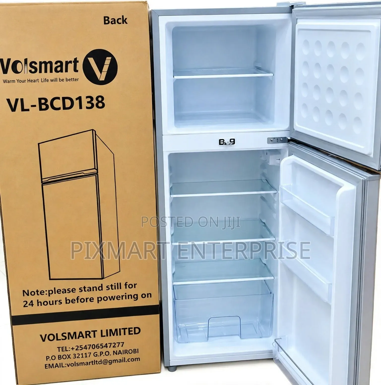 Affordable Volsmart 138 Litres Fridge With Freezer