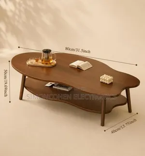 2 Tier Cloud Shaped Coffee Side Table
