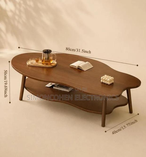 2 Tier Cloud Shaped Coffee Side Table - thumbnail 2