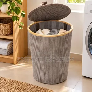 Round Soft Laundry Basket