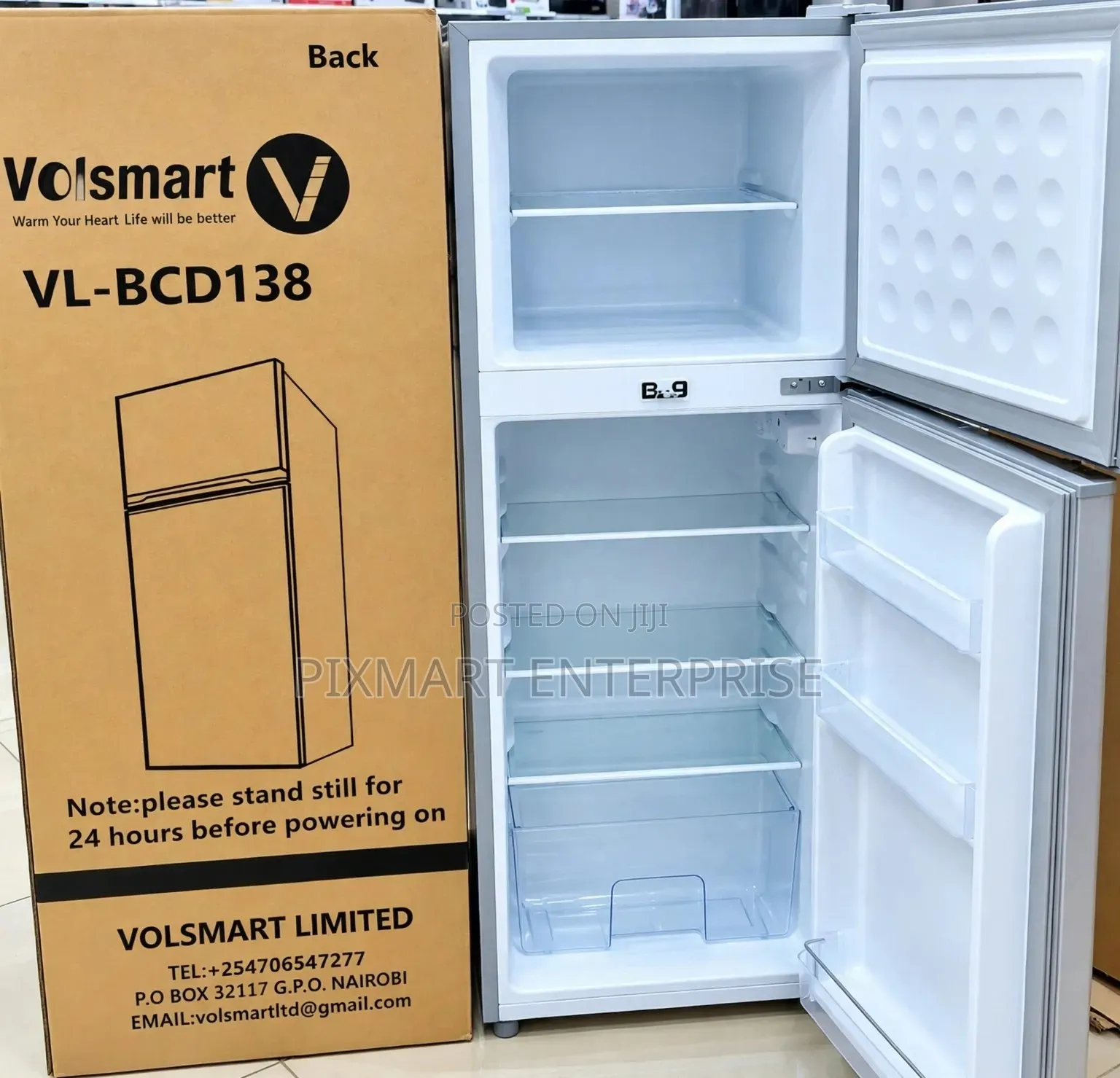 Volsmart 138L Home Refrigerator Energy Saving Double Door