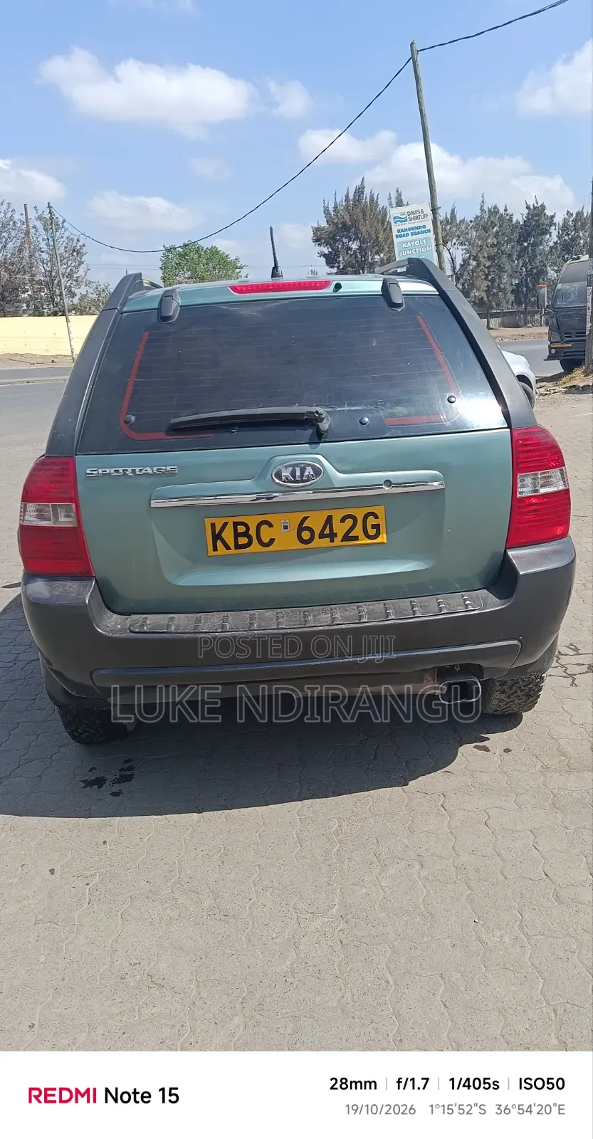 Kia Sportage 2003 Blue