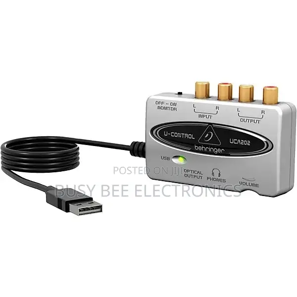 Behringer U-Control UCA202 USB Audio Interface