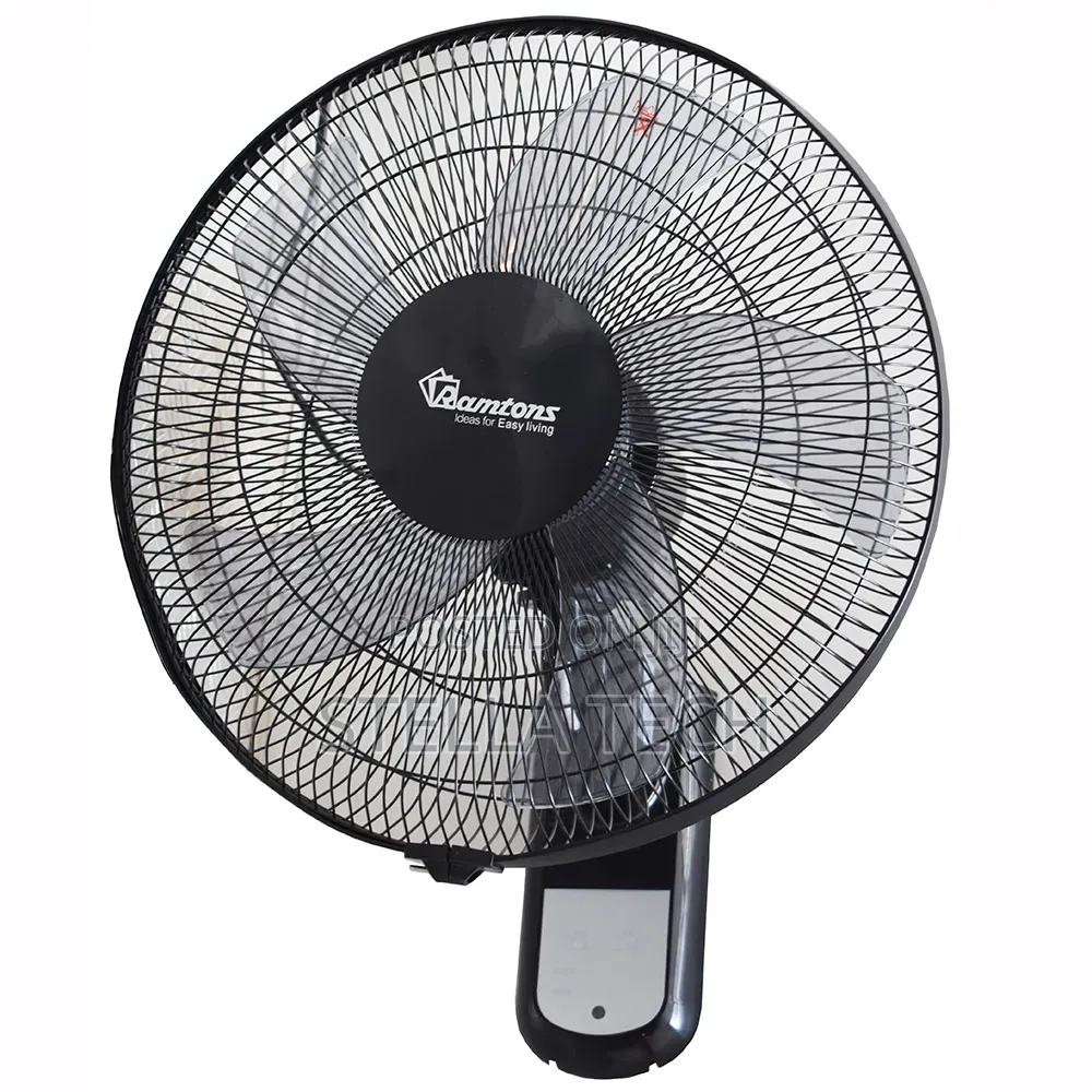 Ramtons 16-Inch 5-Blade Wall Fan With Timer (Model RM/676),