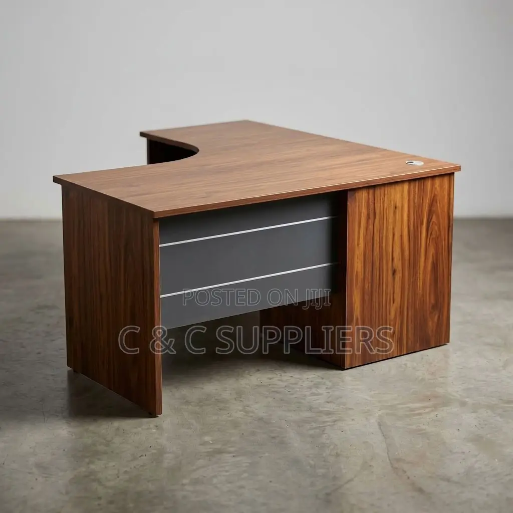 Executive L-Shaped CEO Study Desk-140cm