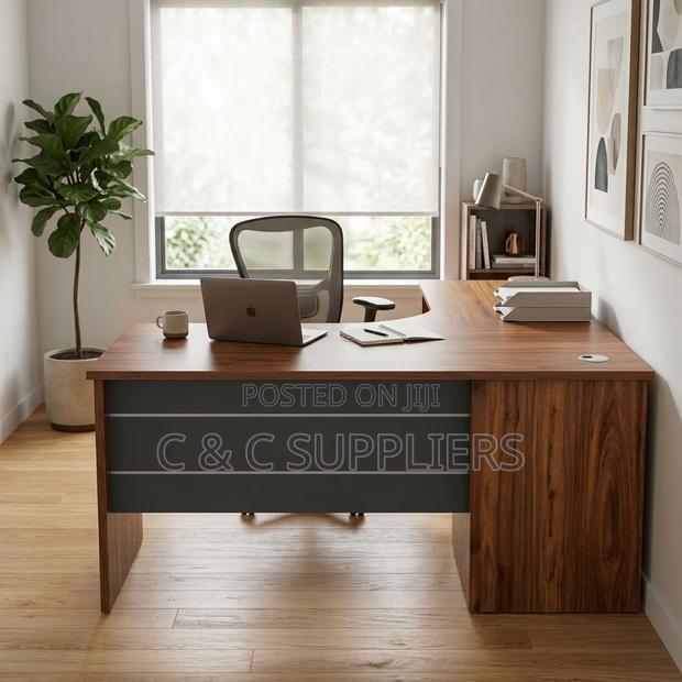 Executive L-Shaped CEO Study Desk-140cm - thumbnail 6