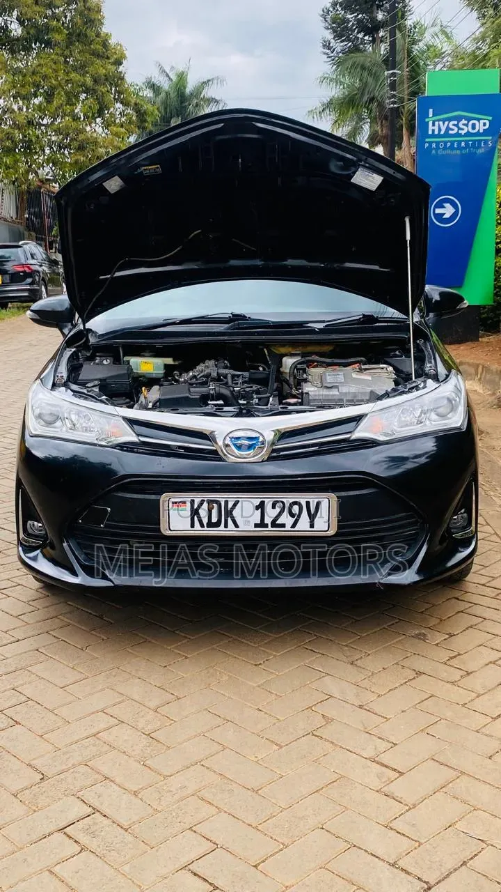 Toyota Corolla Fielder 2015 Black