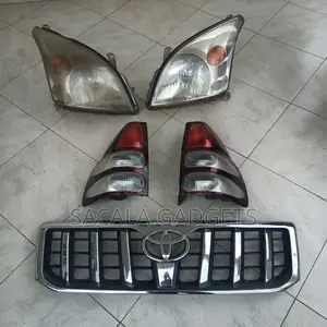 Toyota Prado 120 Headlights + Rear Lights + Front Grill