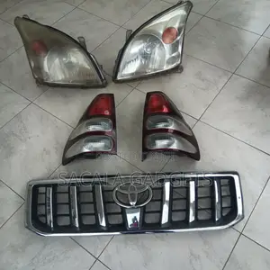 Toyota Prado 120 Headlights + Rear Lights + Front Grill
