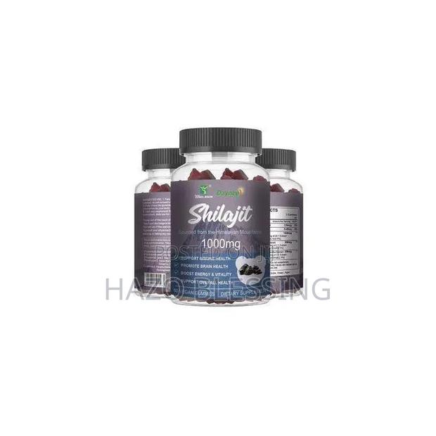 Daynee Pure Himalayan Organic Shilajit Gummy 1000mg Potent Energy 60pc