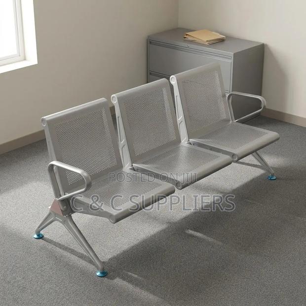 3-Seater Heavy Duty Bench-No Padding - thumbnail 3