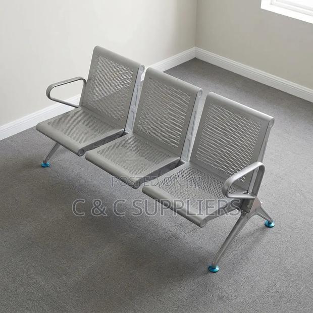 3-Seater Heavy Duty Bench-No Padding - thumbnail 5
