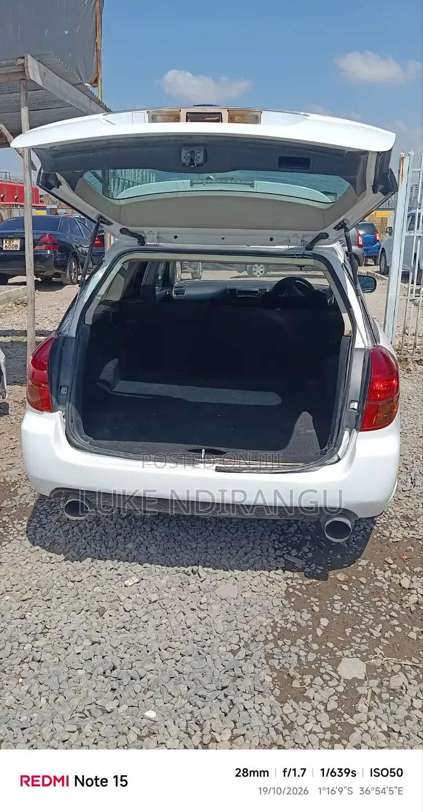 Subaru Outback 2005 White