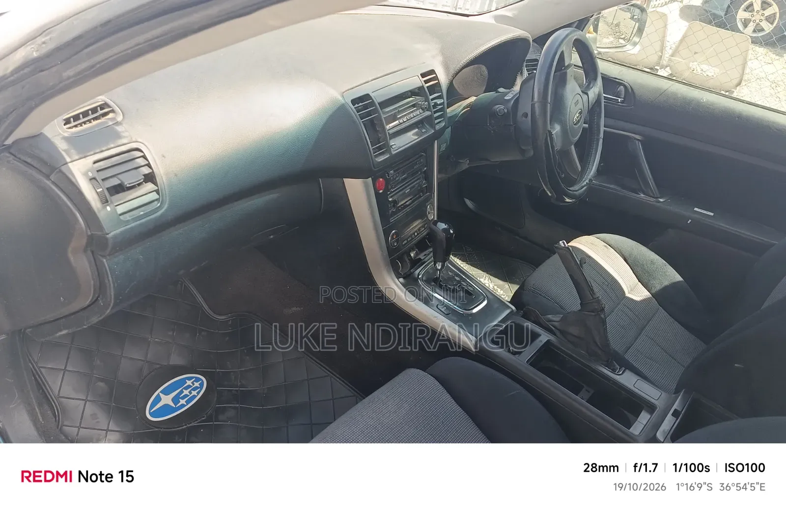 Subaru Outback 2005 White