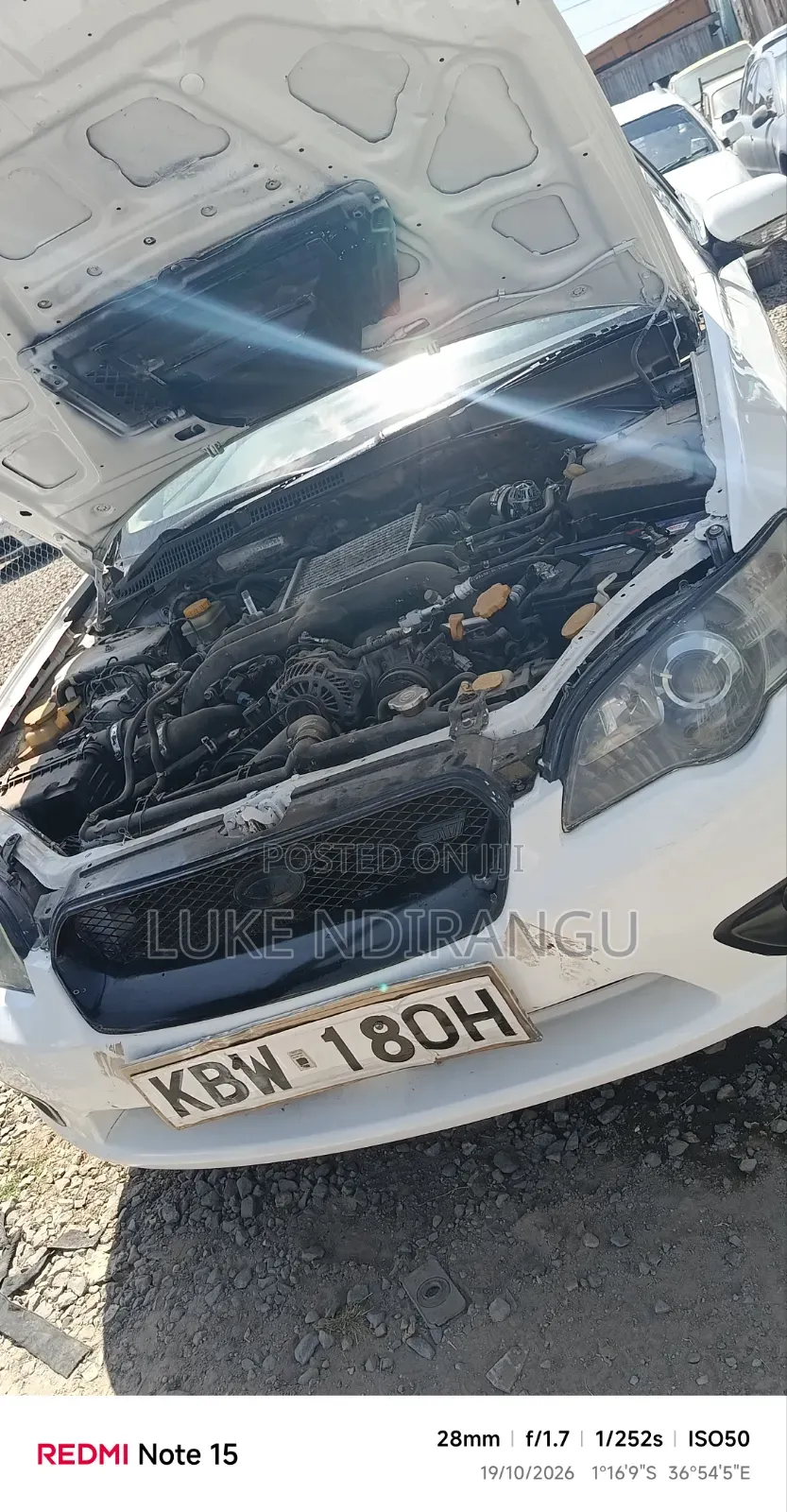 Subaru Outback 2005 White