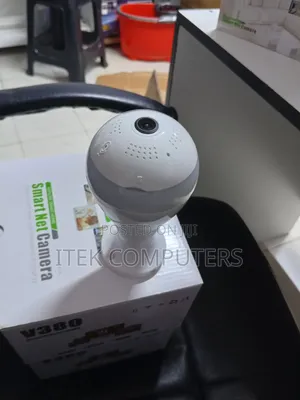 V380 Pro WiFi Bulb Camera for Easy Indoor Security Monitoring