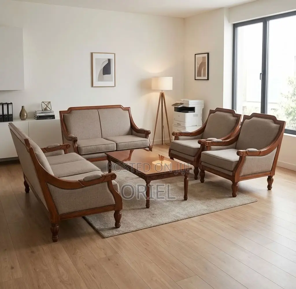 Office Sofa : Waiting Room , Lounge Office Reception 7-Seater Sofa