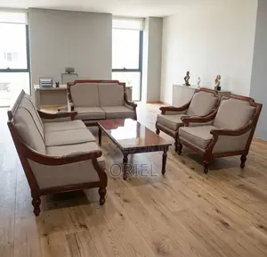 Office Sofa : Waiting Room , Lounge Office Reception 7-Seater Sofa