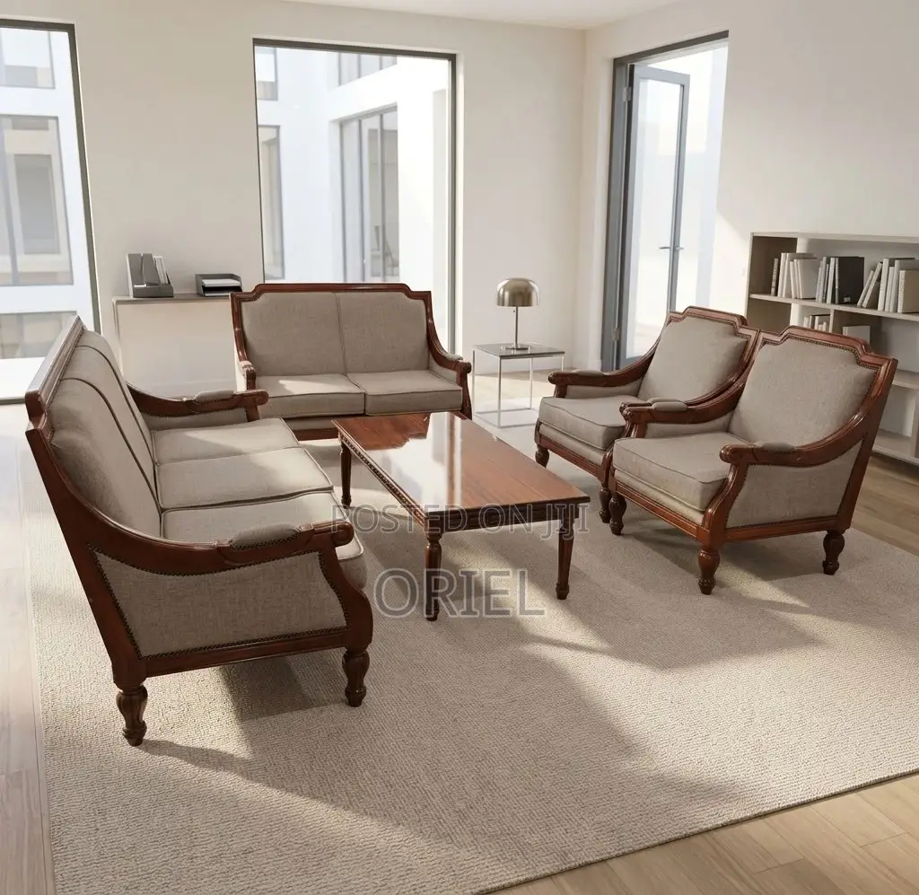 Office Sofa : Waiting Room , Lounge Office Reception 7-Seater Sofa