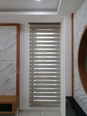 Zebra Roller Blinds for a Productive Home Office