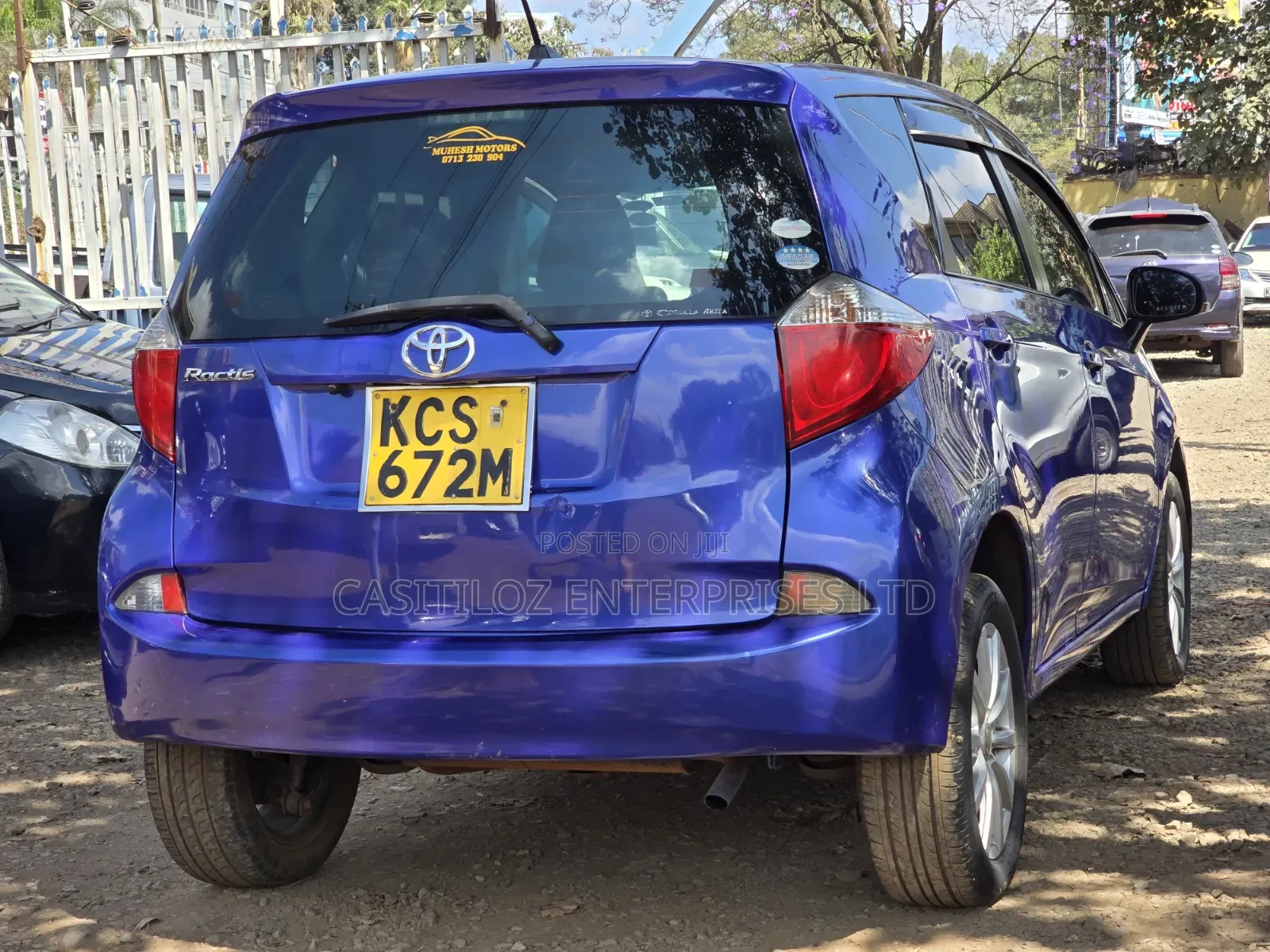 Toyota Ractis 1.5 FWD 2011 Blue