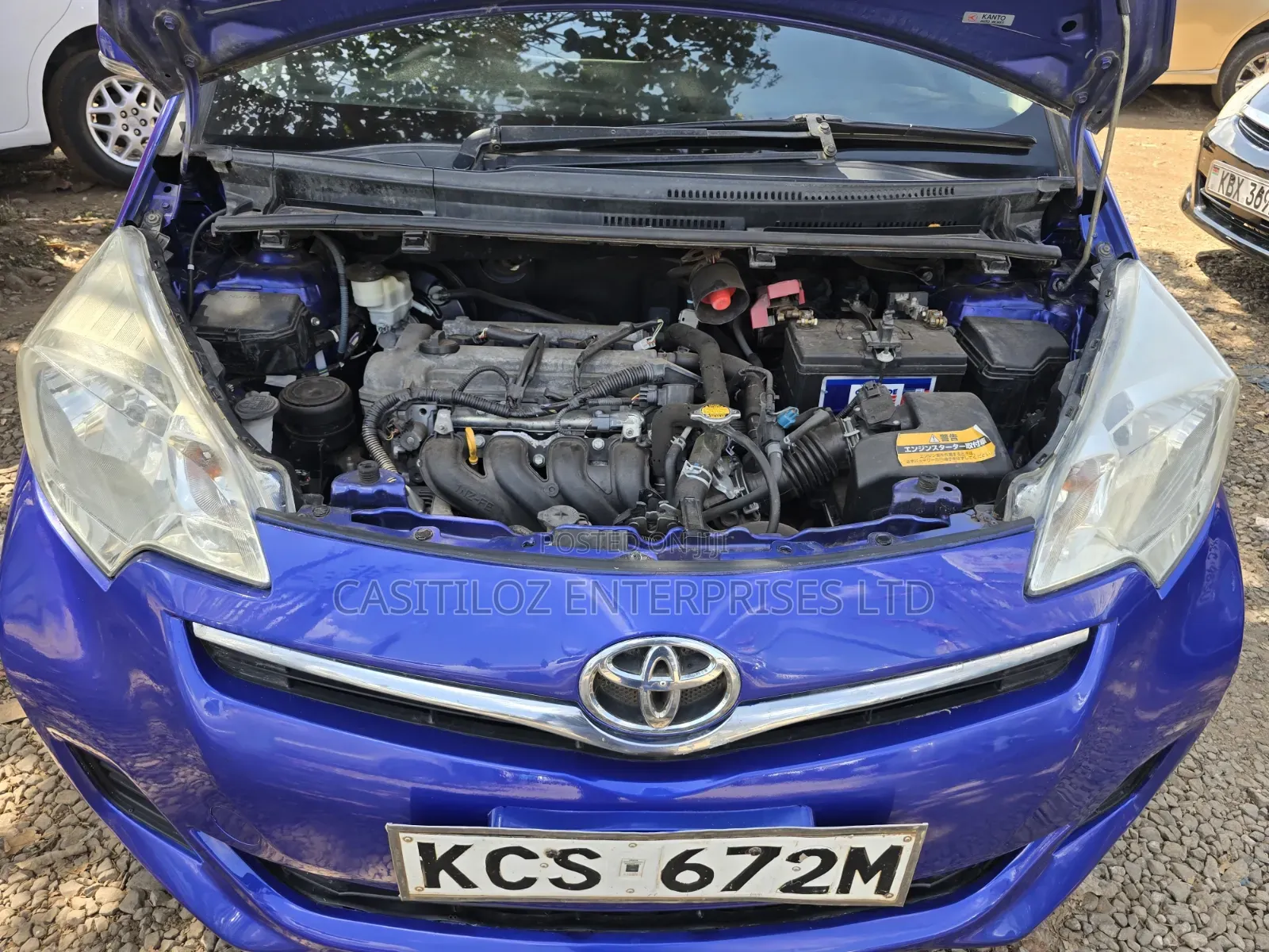Toyota Ractis 1.5 FWD 2011 Blue