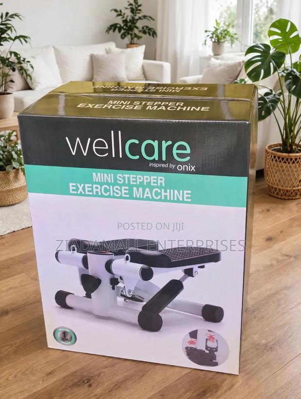Wellcare Mini Stepper Exercise Machine - Portable Home Gym - Onix