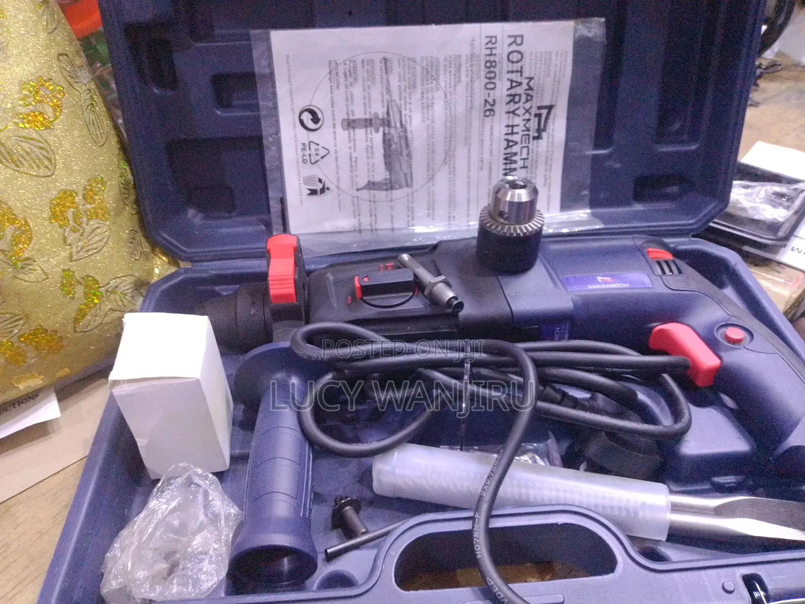 Maxmech Rotary Hammer Drill/ 800watts Rotary Hammer