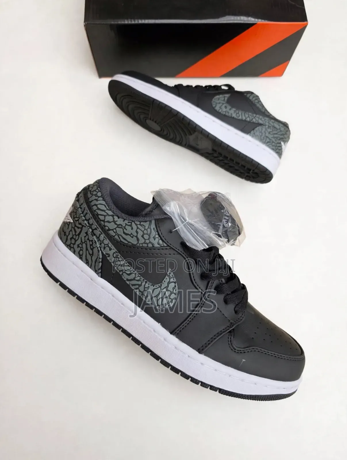 Air Jordan 1 Low Cut Elephant Print Sizes 36-45