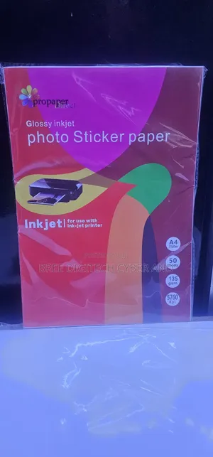 Glossy Photo Sticker Paper