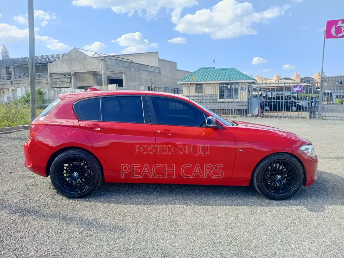 BMW 1 Series 2015 Red