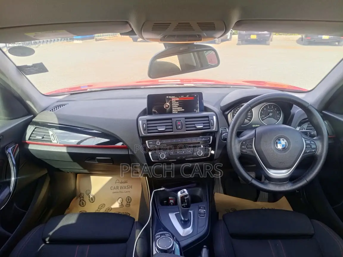 BMW 1 Series 2015 Red