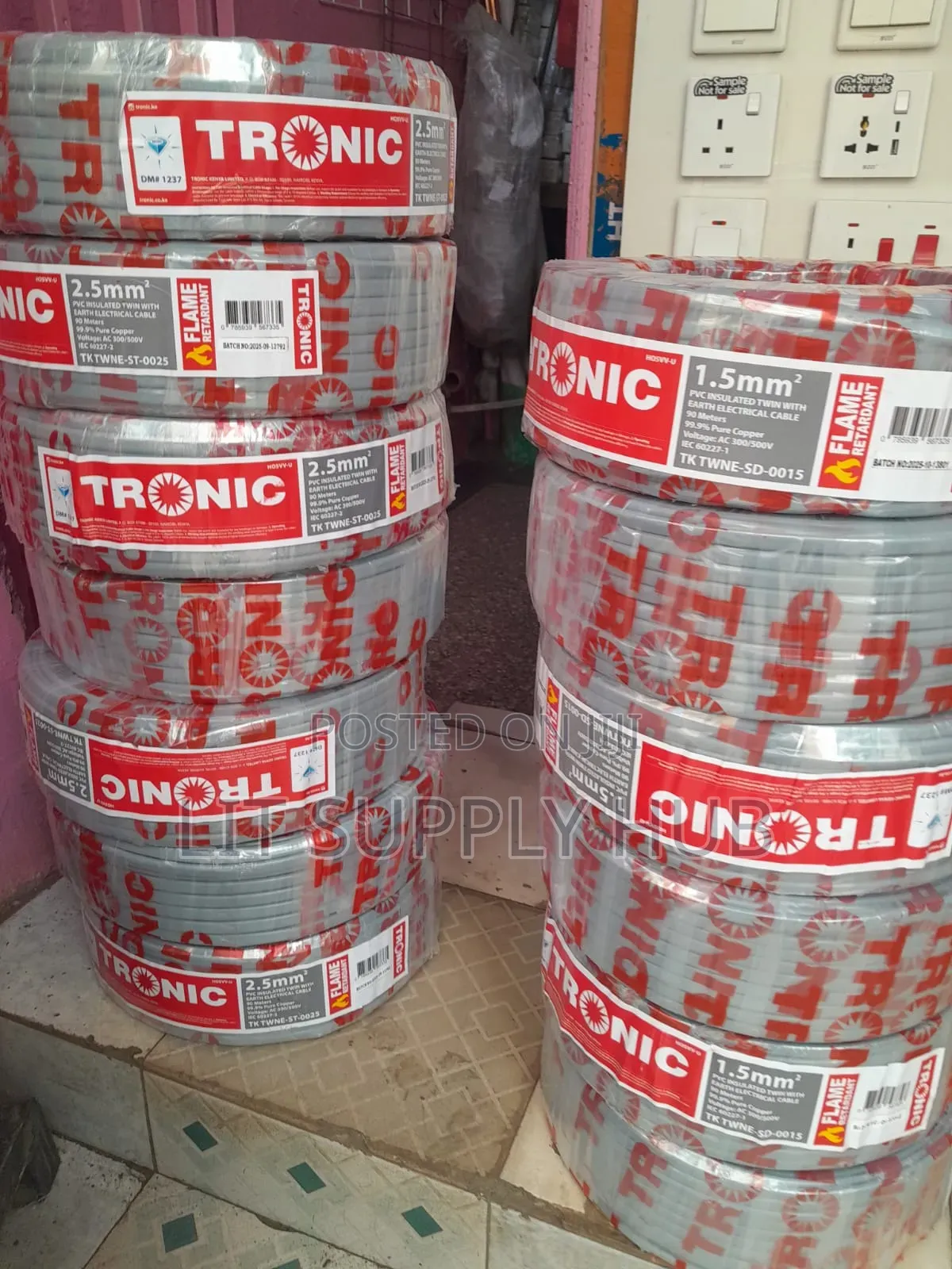1.5mm Tronic Twin Cable