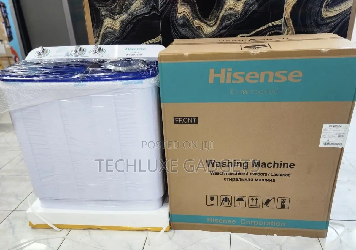 Restocked Hisense Washing Machine 7.5kg Twin Tub