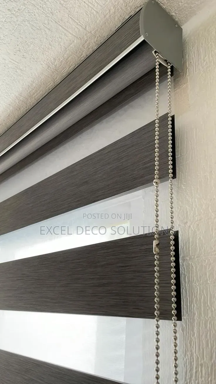 Modern Zebra Blinds for Shops and Boutiques