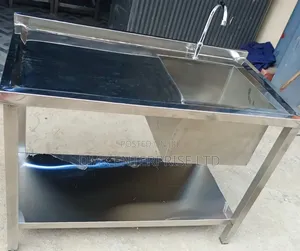 Stainless Steel Single Bowl Commercial Kitchen Sink