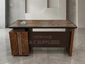 1.2M Modern Brown Office Desk