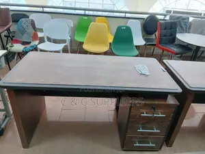 1.2M Modern Brown Office Desk