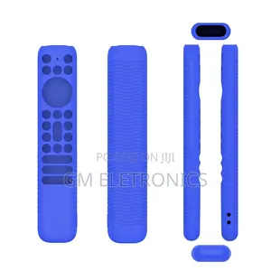 TCL Smart Android Remote-Soft Blue Silicone Cover(no Remote)