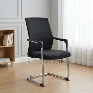 Executive Visitor's Chair With Strong Mesh-Back