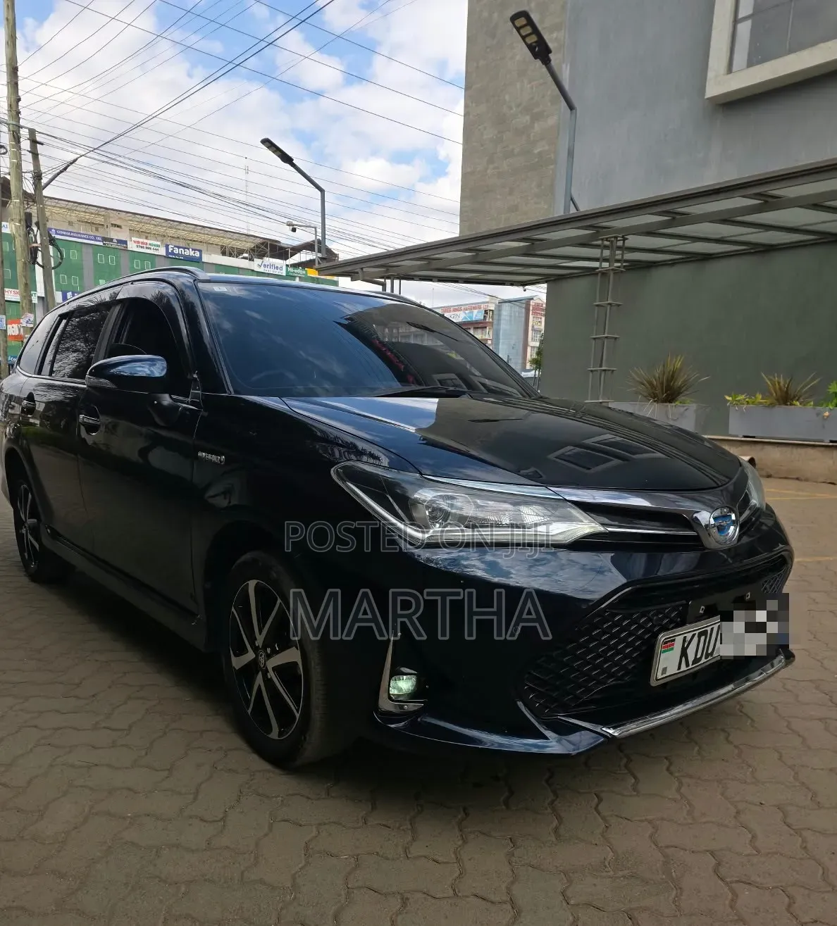Toyota Corolla Fielder 2018 Black